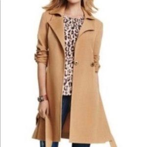 CAbi trench coat Large tan